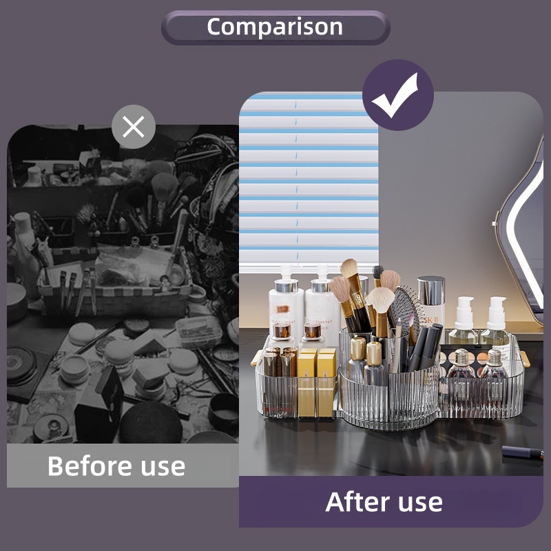 ใหม่ 360 °   ที่ใส่แปรงแต่งหน้ - Luxury Skincare And Makeup Brands บทวิจารณ์และราคา