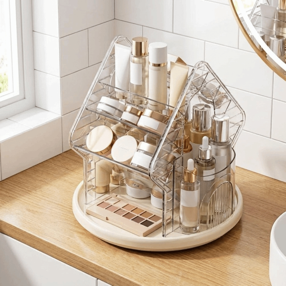 ที่จัดระเบียบเครื่องสำอางตั้งโ - Luxury Skincare Tools บทวิจารณ์และราคา
