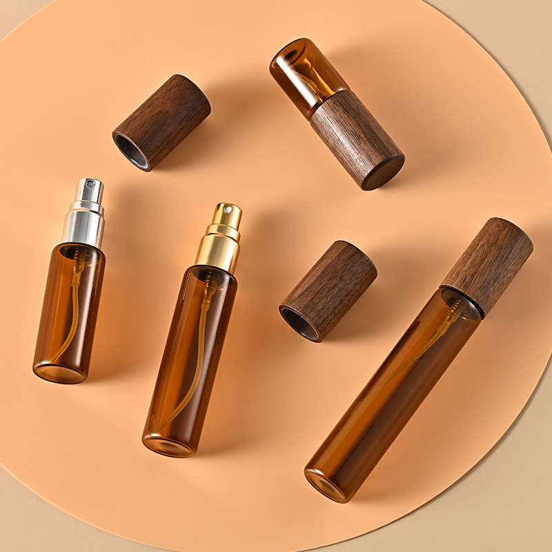 ขวดสเปรย์แก้วใสสีเหลืองอำพัน 5 - Luxury Skincare Packaging บทวิจารณ์และราคา