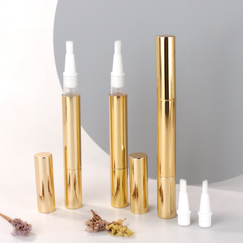 3ml gold Twist ปากกาเล็บเปล่าน - Luxury Skincare Packaging บทวิจารณ์และราคา