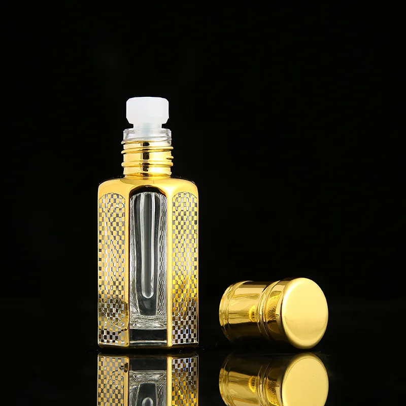 ขวดน้ำมันหอมระเหยแก้วสีทองเปล่ - Luxury Skincare Packaging บทวิจารณ์และราคา