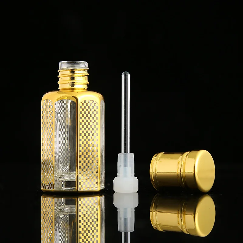 ขวดน้ำมันหอมระเหยแก้วสีทองเปล่ - Luxury Skincare Packaging บทวิจารณ์และราคา